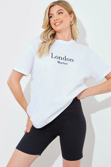 Ribbed High Waisted Cycling Shorts